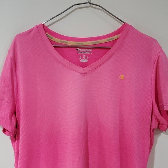 Champion pink performance shirt sleeve shirt - Picture 2 of 7